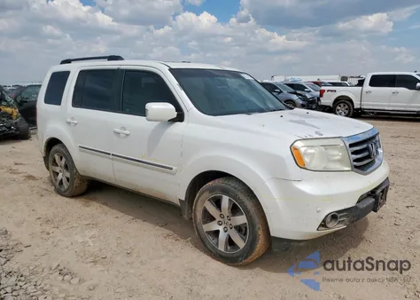 2012 Honda Pilot Touring from USA, damaged, VIN 5FNYF3H98CB031637